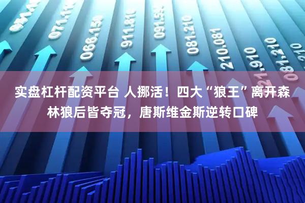 实盘杠杆配资平台 人挪活！四大“狼王”离开森林狼后皆夺冠，唐斯维金斯逆转口碑